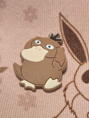 3/$10 Psyduck Pokemon Croc Charm